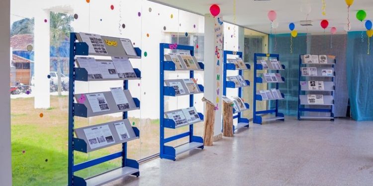 Carnaval é tema de exposição na Biblioteca Municipal de Linhares