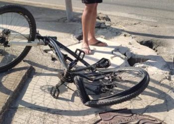 Jovem é atropelada e morta por ônibus, próximo ao Colégio Estadual