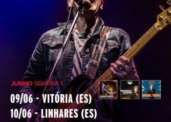 Ex-baixista do Barão Vermelho, Rodrigo Santos se apresenta nesta sexta(10) na Cervejaria LBS, no BNH