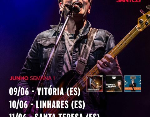 Ex-baixista do Barão Vermelho, Rodrigo Santos se apresenta nesta sexta(10) na Cervejaria LBS, no BNH