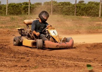 Jaguaré recebe competição de kart pela primeira vez