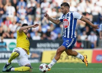 Linharense Murilo Henrique comemora classificação do HJK á fase de grupos da Liga Europa