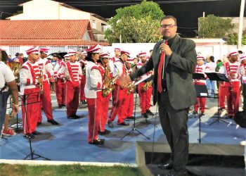 Festival de Bandas e Fanfarras reuniu cerca de 500 músicos no sábado(24) em Jaguaré