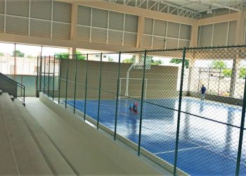 Governo entrega quadra poliesportiva e assina ordem de serviço em Jaguaré
