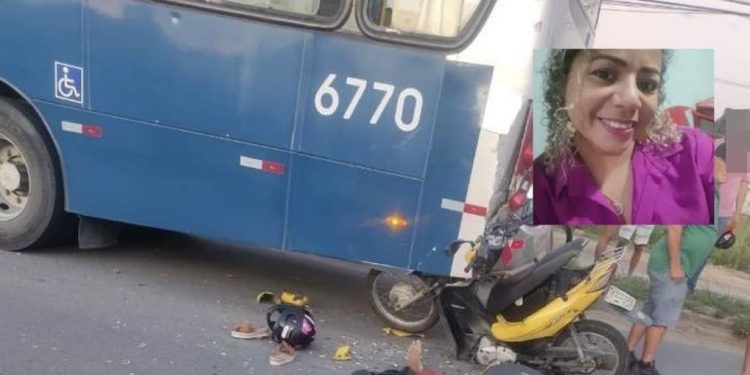 Motociclista morre após bater em traseira de ônibus, no bairro Canivete