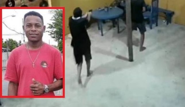 Criminosos invadem bar e executam homem a tiros, no bairro Santa Cruz