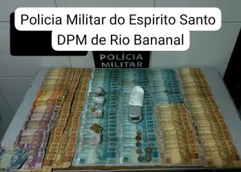 Homem é preso com drogas, balança e mais de R$ 11 mil em Rio Bananal
