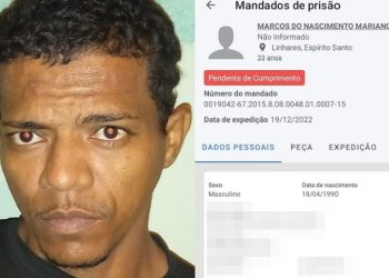 Homem com mandado de prisão em Linhares é preso na Bahia com drogas, arma e produtos furtados