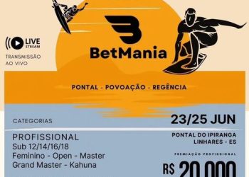 Surfistas se enfrentam nas ondas de Pontal, Regência e Povoação a partir desta sexta(23)