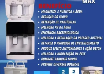 Em breve, boa parte de Linhares vai substituir garrafão de água por purificador Alcaline Max