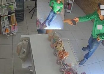 Lanchonete no Movelar é assaltada por homem em bicicleta