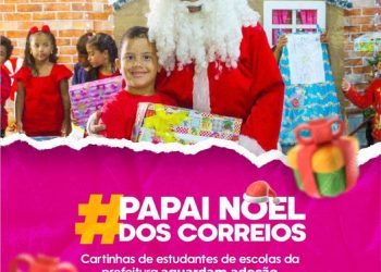Papai Noel dos Correios: cartinhas de estudantes da rede municipal de Linhares aguardam adoção