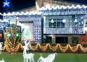 Famílias de Linhares enfeitam residências para celebrar chegada do Natal