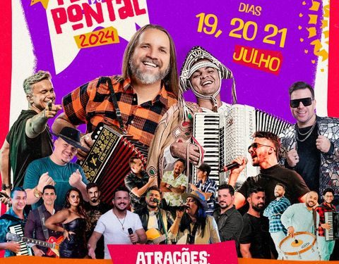 Divulgada a programação oficial do Forró do Pontal 2024; confira as atrações