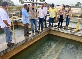 Comissão de Infraestrutura da Ales visita Saae em Linhares