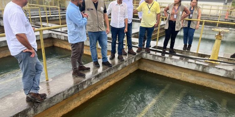 Comissão de Infraestrutura da Ales visita Saae em Linhares