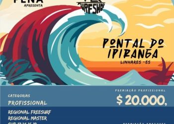 Pontal do Ipiranga recebe 2ª etapa da Tríplice Coroa de Surf neste fim de semana