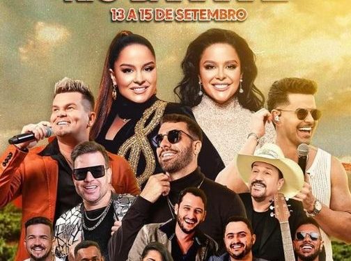 Shows de Maiara e Maraisa, Alemão do Forró e Gabriel Gava neste fim de semana no aniversário de Rio Bananal