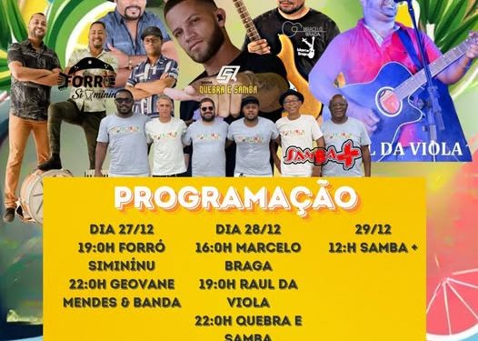 Pontal do Ipiranga terá festa de Ano Novo antecipada na Primeira Avenida