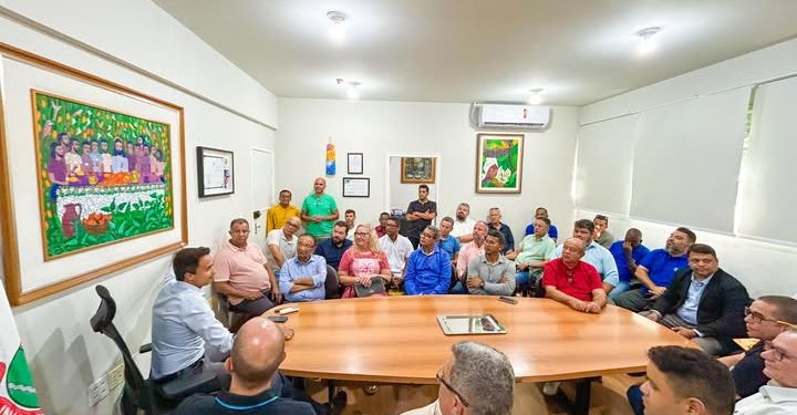 Lucas Scaramussa recebe lideranças evangélicas e anuncia Dia de Louvor com show nacional no sábado, dia 8, em Pontal do Ipiranga