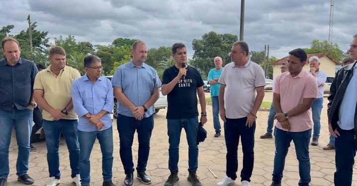 Vice-governador e prefeitos visitam obras de rodovia que interliga Vila Valério, Sooretama e Linhares