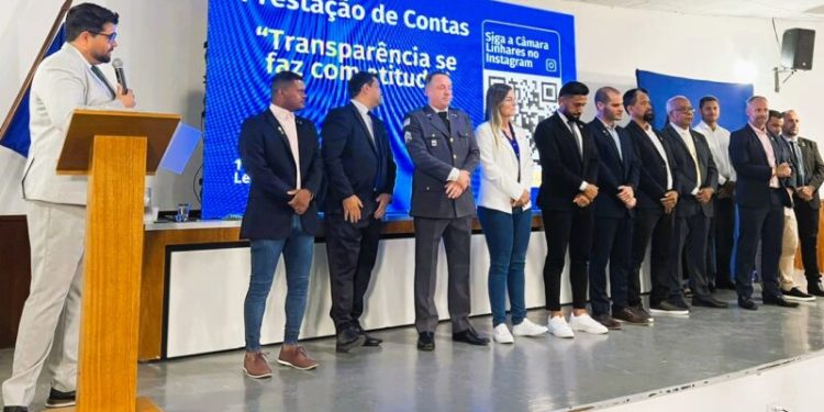 Prestação de Contas inédita na Câmara de Linhares reúne autoridades e marca nova era de transparência