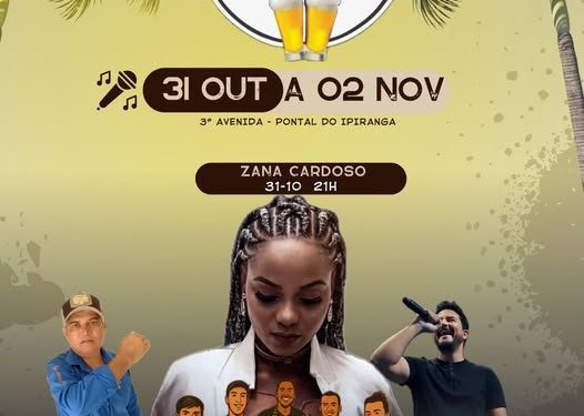 Shows gratuitos neste fim de semana em Pontal do Ipiranga para celebrar aniversário de bar e restaurante