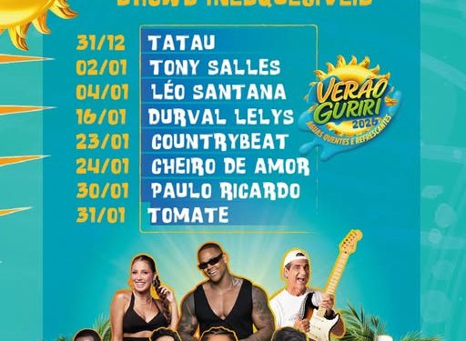 Marcus Batista confirma Leo Santana, Tony Salles e Tatau (ex-Araketu) na abertura do verão em Guriri