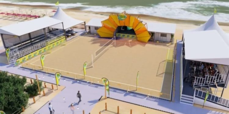 Verão 2026: balneário de Guriri terá nova arena esportiva