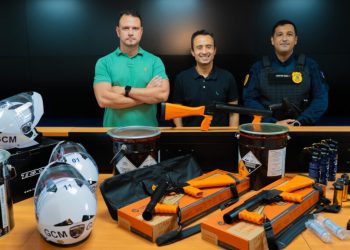 Prefeitura de Linhares anuncia investimentos na compra de equipamentos para a Guarda Civil Municipal