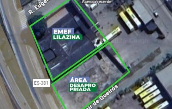 Marcus Batista anuncia decreto de desapropriação de área para ampliar EMEF Lilazina, em São Mateus