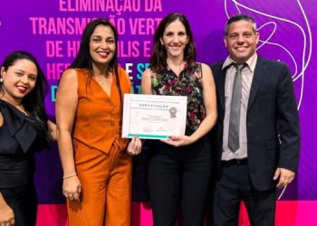 São Mateus conquista Selo Nacional de Boas Práticas na Eliminação da Sífilis Congênita em Brasília