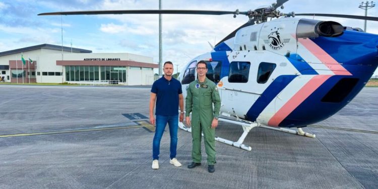 Secretário de Segurança participa de visita técnica para implantação da base operacional do Notaer em Linhares