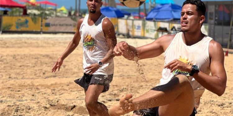 Guriri recebe pela primeira vez a 1ª Etapa do Brasileiro de Futevôlei
