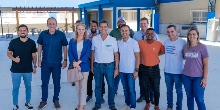 Vice-governador Ricardo Ferraço visita importantes obras em Linhares