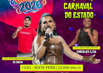 Simone Mendes comanda o segundo dia do Carnaval 2026 em Guriri nesta sexta (13)