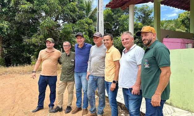 São Rafael, interior de Linhares, avança em infraestrutura e seis ruas recebem obras de calçamento