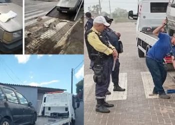 Prefeitura recolhe veículos abandonados das vias públicas de Linhares
