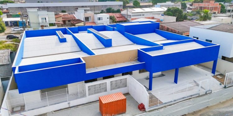 Obras da Unidade de Saúde do bairro Movelar atingem 85% de execução e seguem em ritmo acelerado