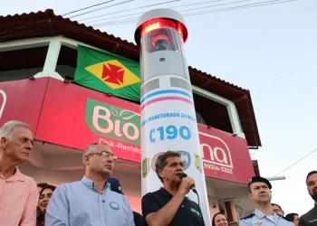 Em São Mateus, Ferraço afirma que totens instalados são blindados e funcionam 24 horas