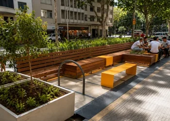 Prefeito de Linhares sanciona lei que autoriza instalação de decks nas ruas da cidade