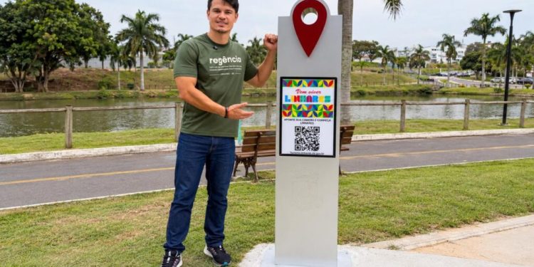 Turismo instala placas com QR Code para facilitar acesso aos destinos e empreendimentos de Linhares